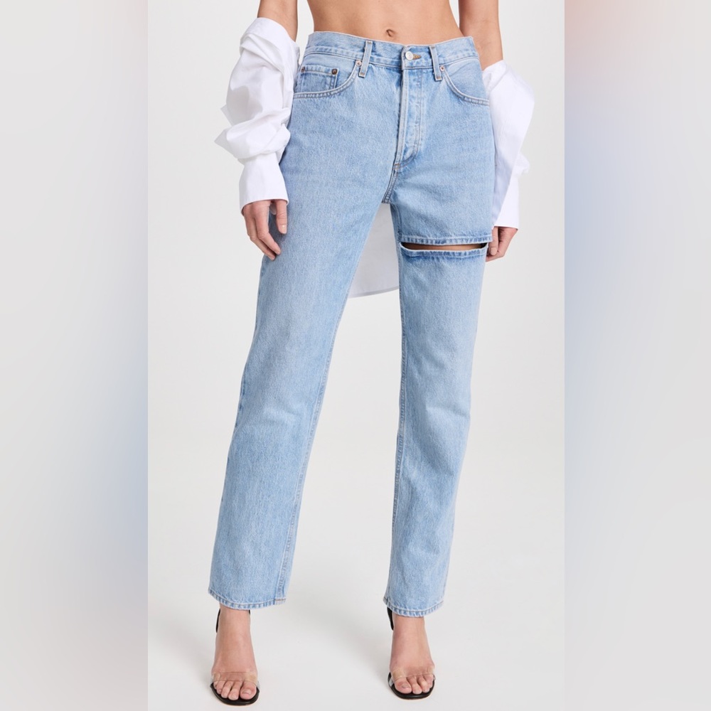 NWOT Agolde Lana Slice Jeans